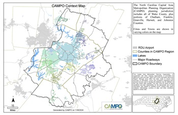 Map of CAMPO boundaries