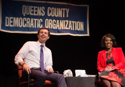 Queens Dems Host Mayor Pete for First #2020 Fireside Chat