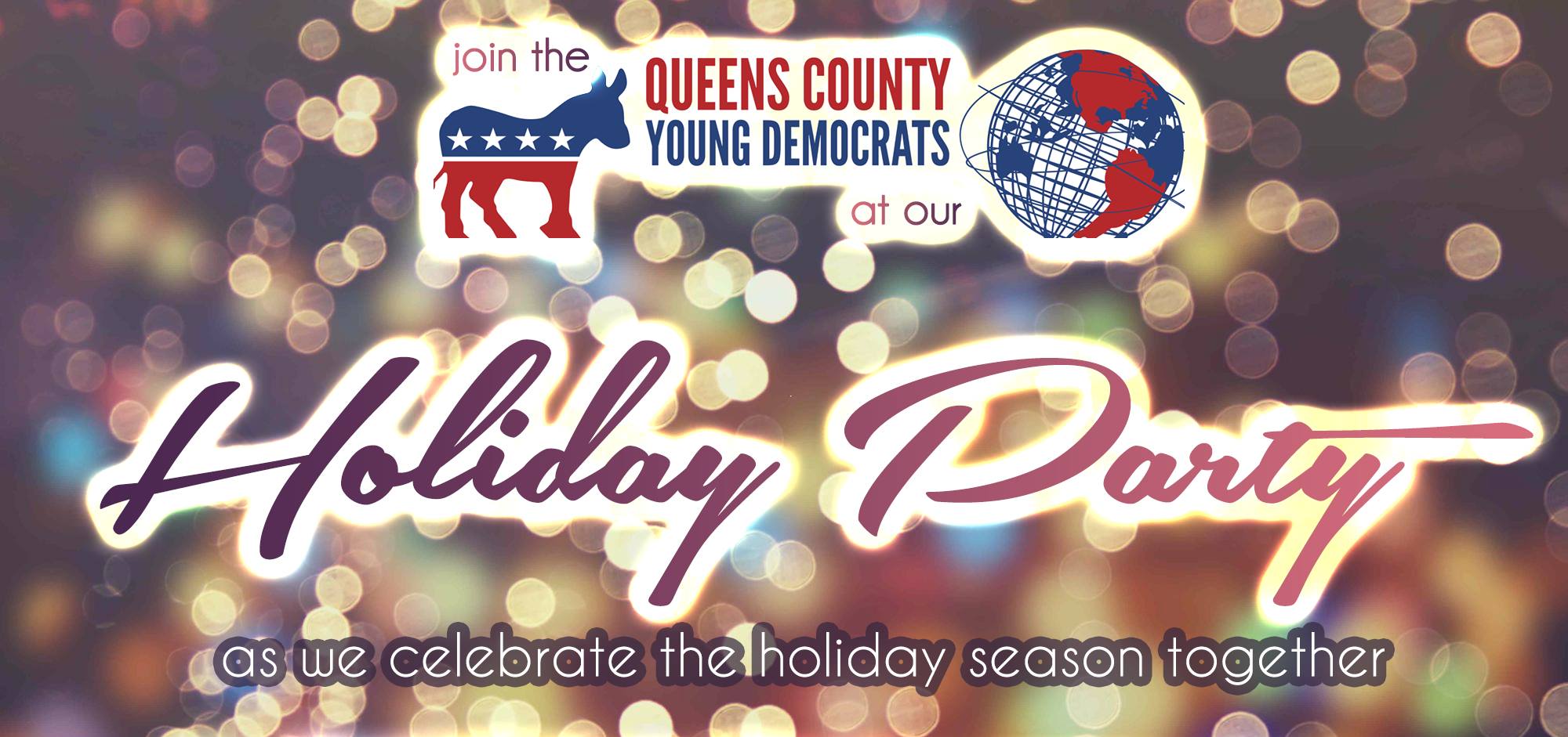 Queens Young Dems Holiday Party - Queens Dems