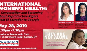 Powhatan & Pocahontas Dem. Club: A Conversation on International Women's Health
