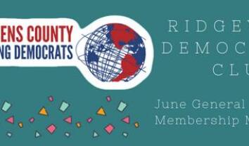 QCYD & Ridgewood Democratic Club Joint Meeting