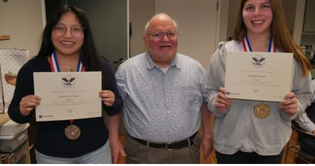 Congratulations Olivia and Camryn on receiving the 2025 President's Volunteer Service Awards