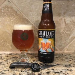 Great Lakes Oktoberfest in a The Hop Yard glass