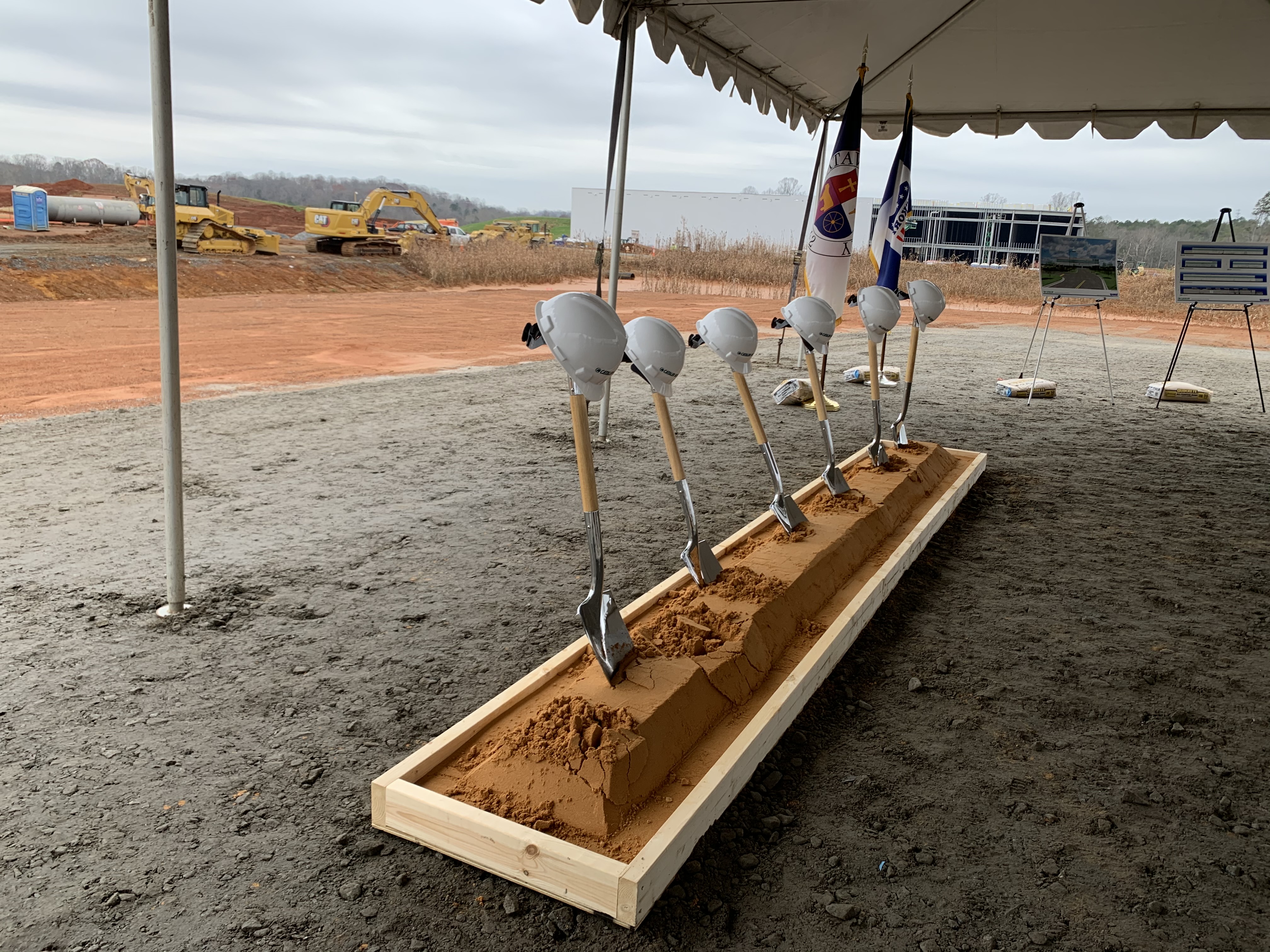 Cataler NA Groundbreaking at Trivium Corporate Center