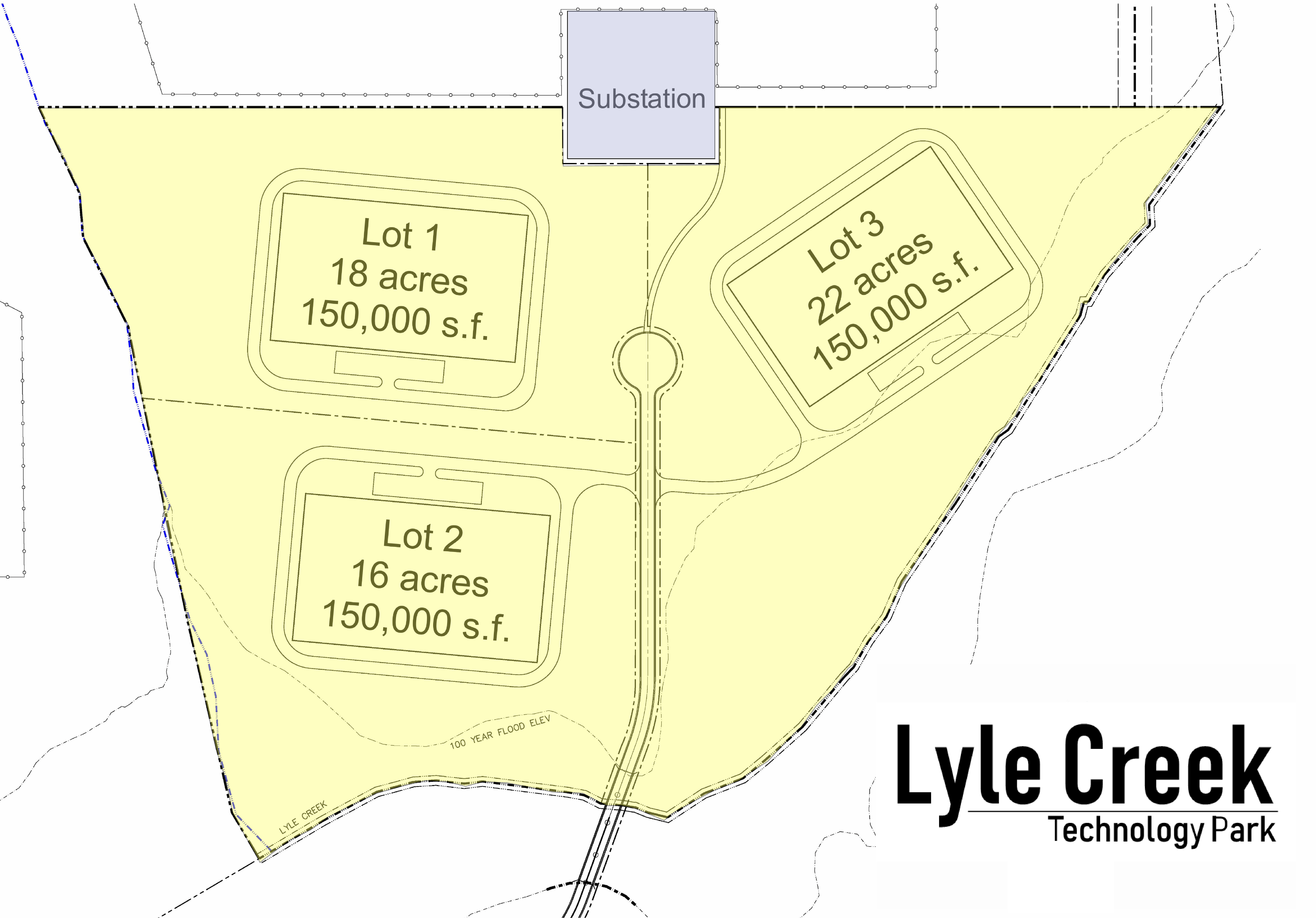 Lyle Creek Technology Park Site Plan