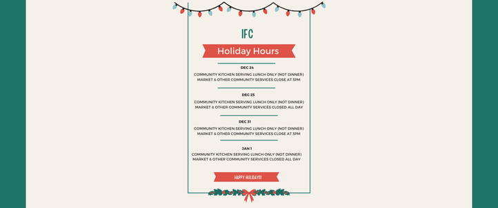 2024 Holiday Hours