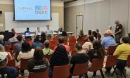 At the Carrboro candidate forum in September 2025