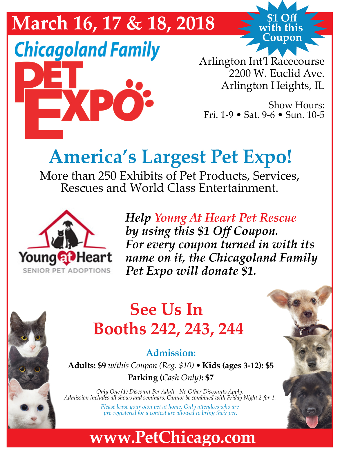 Chicagoland Family Pet Expo Young At Heart