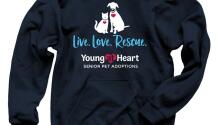 T-Shirts and Sweatshirts for Senior Pets!